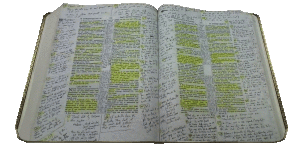 study bible transparent