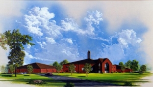 church building painting