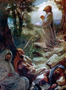 disciples sleeping